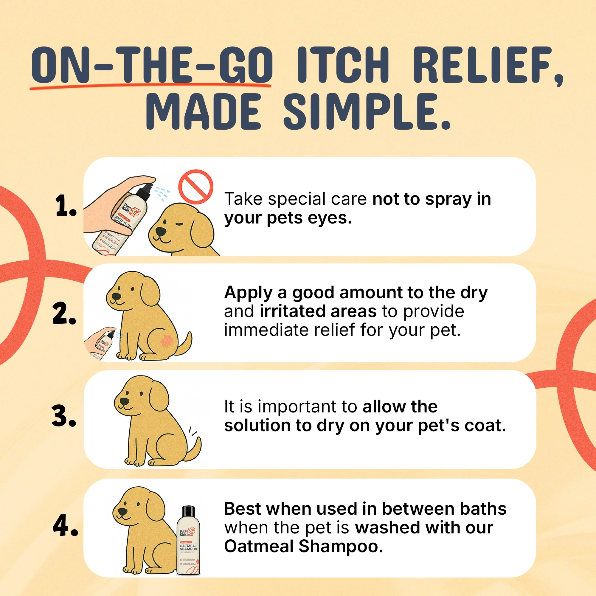 Premium Pet Anti-Itch Deodorant Spray - Image 5
